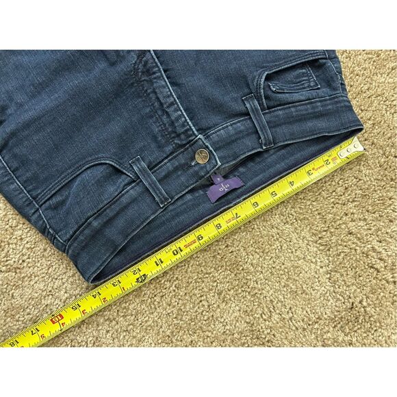 NYDJ Not Your Daughter's Jeans Medium-Wash Denim Jeans Bootcut Boyfriend, Size 4 - Picture 3 of 8